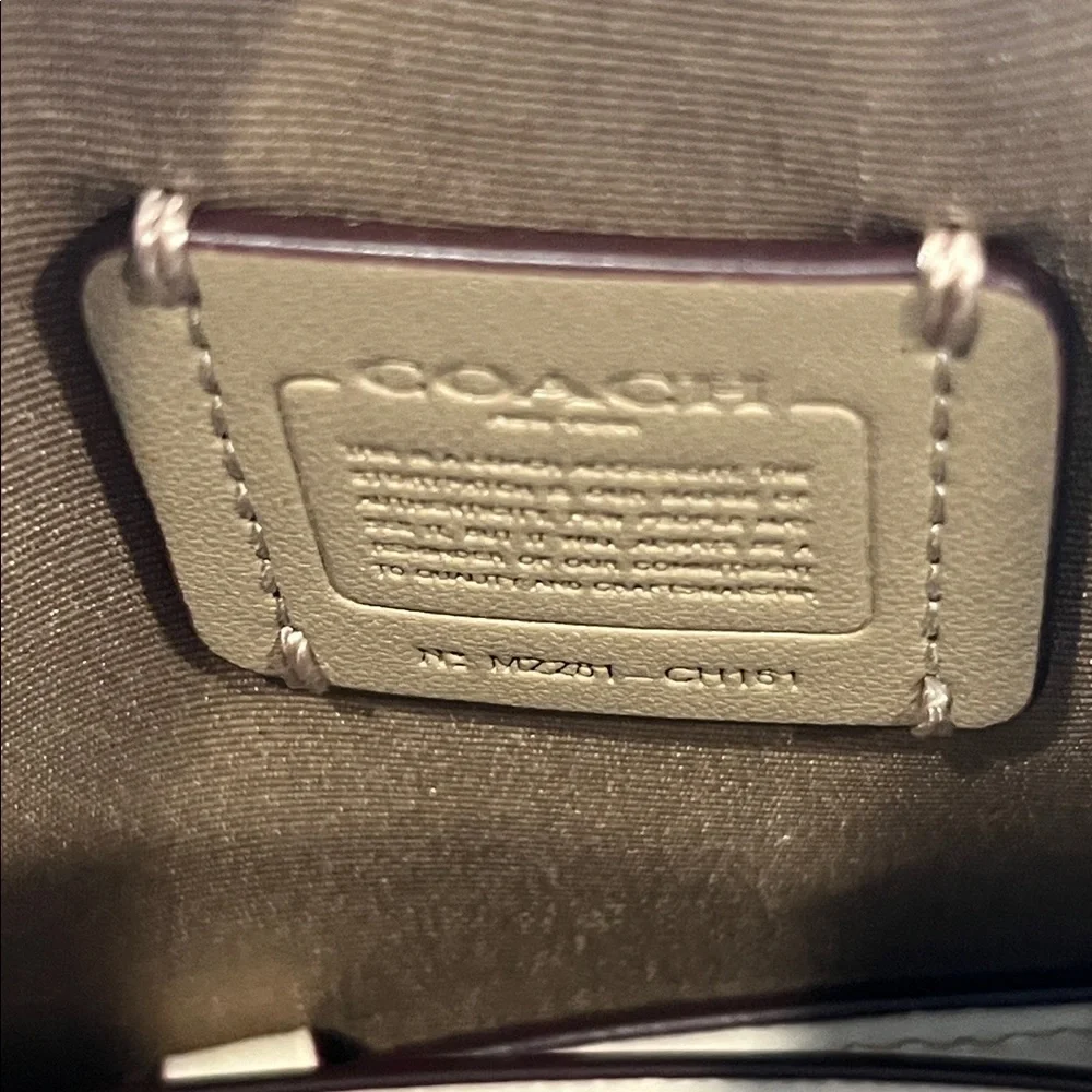 Coach Strawberry Mini Rowan NWT - Picture 4 of 4